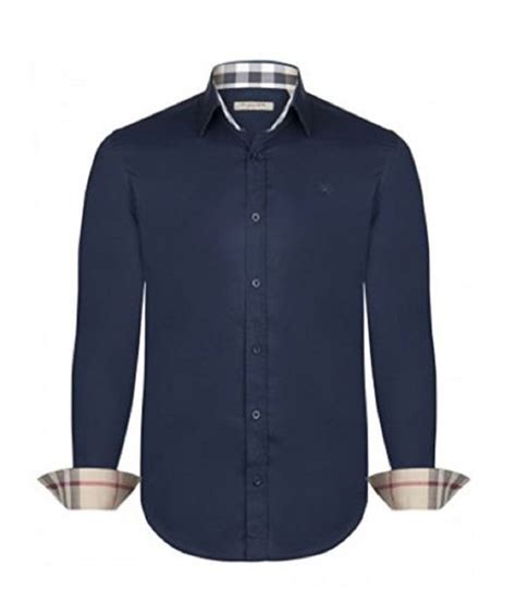 camicia burberry grigia|Camicie BURBERRY da Uomo .